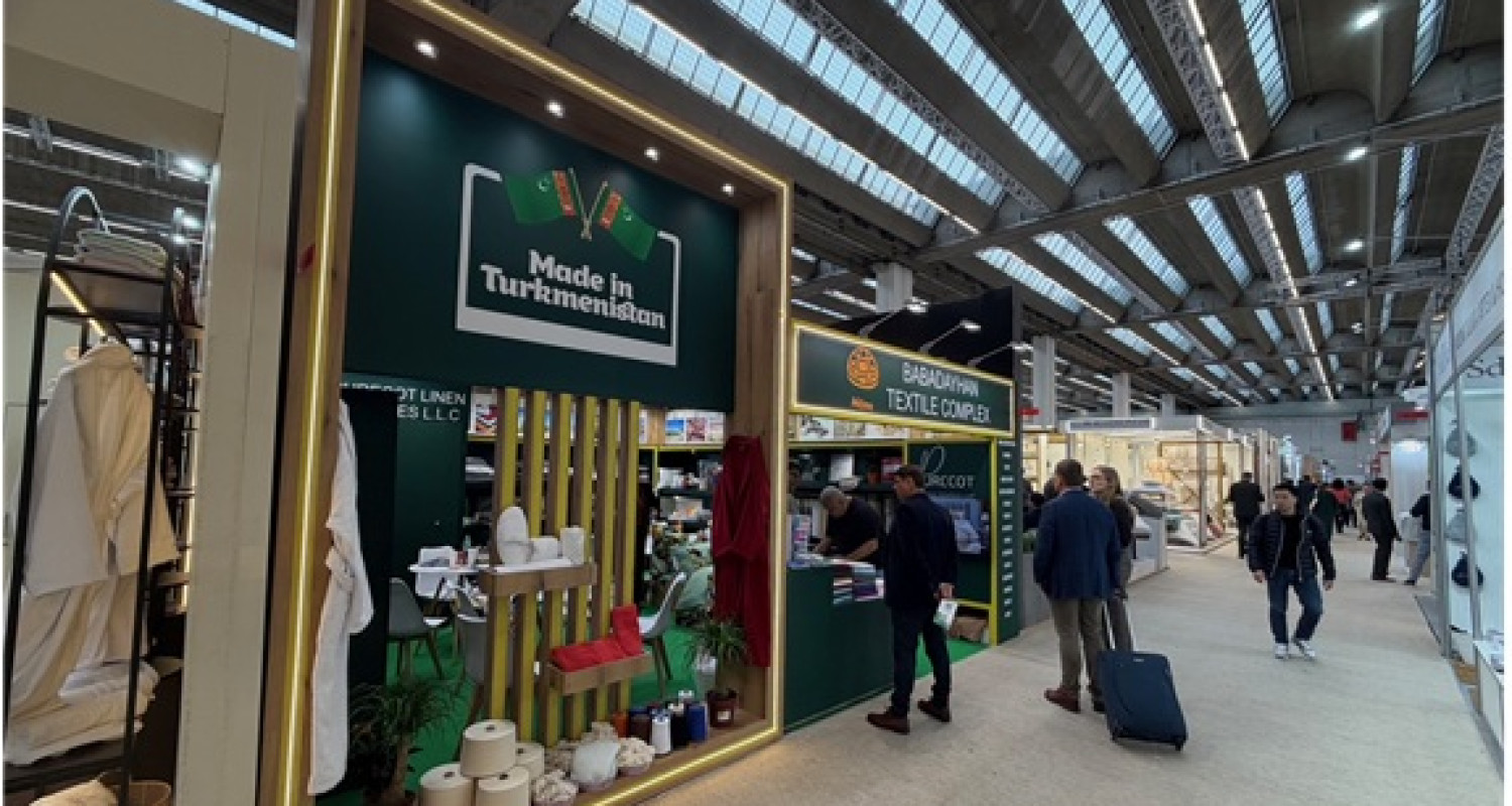 Türkmenistan Frankfurtda geçirilýän Heimtextil 2026 sergisine gatnaşdy